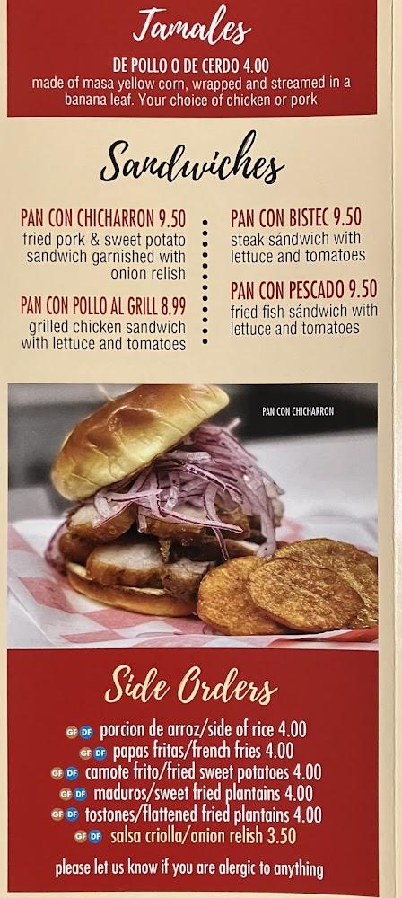 La Tia Peruvian Cuisine Menu image 2